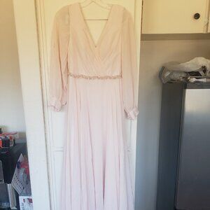 Pink Wedding Dress Size 6